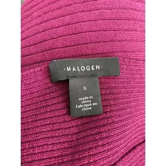 Halogen- Burgundy sweater- S - Picture 3 of 3